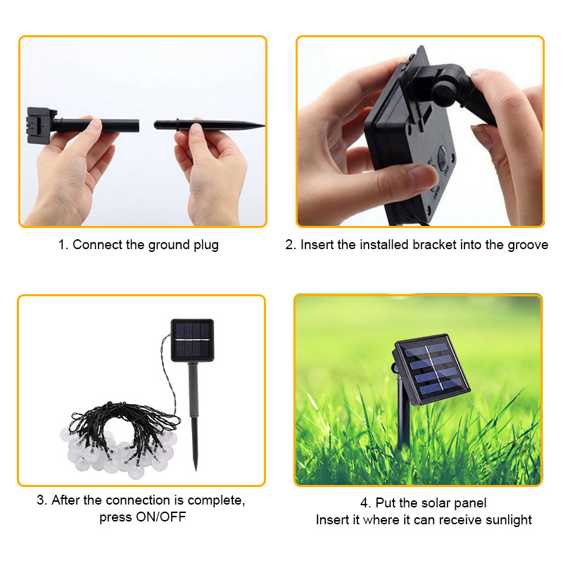 HCP160-161 太阳能气泡灯串